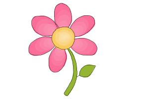 300x200 How To Draw A Flower