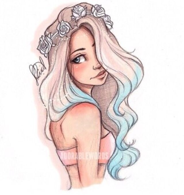 640x676 Hipster Girl Tumblr Desenho