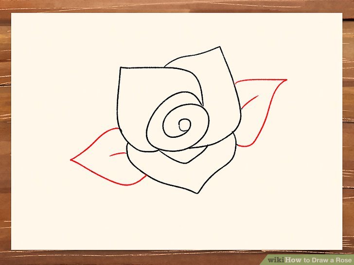 728x546 3 Ways To Draw A Rose