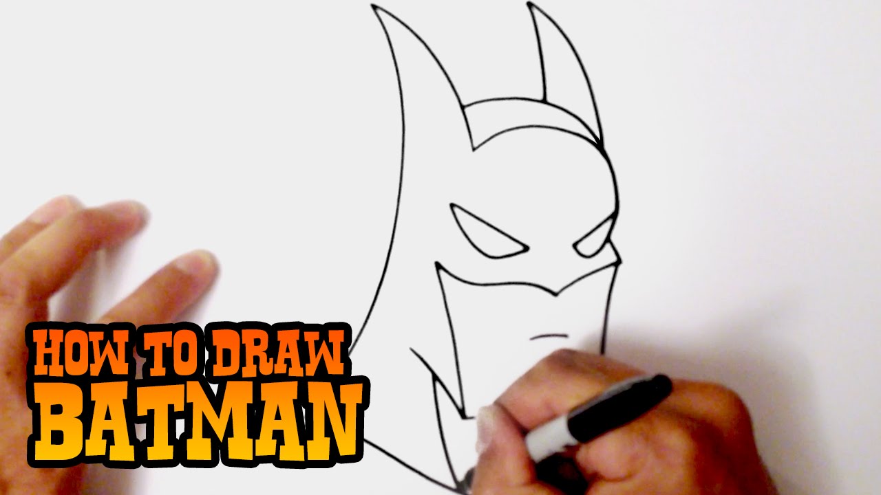 1280x720 How To Draw Batman