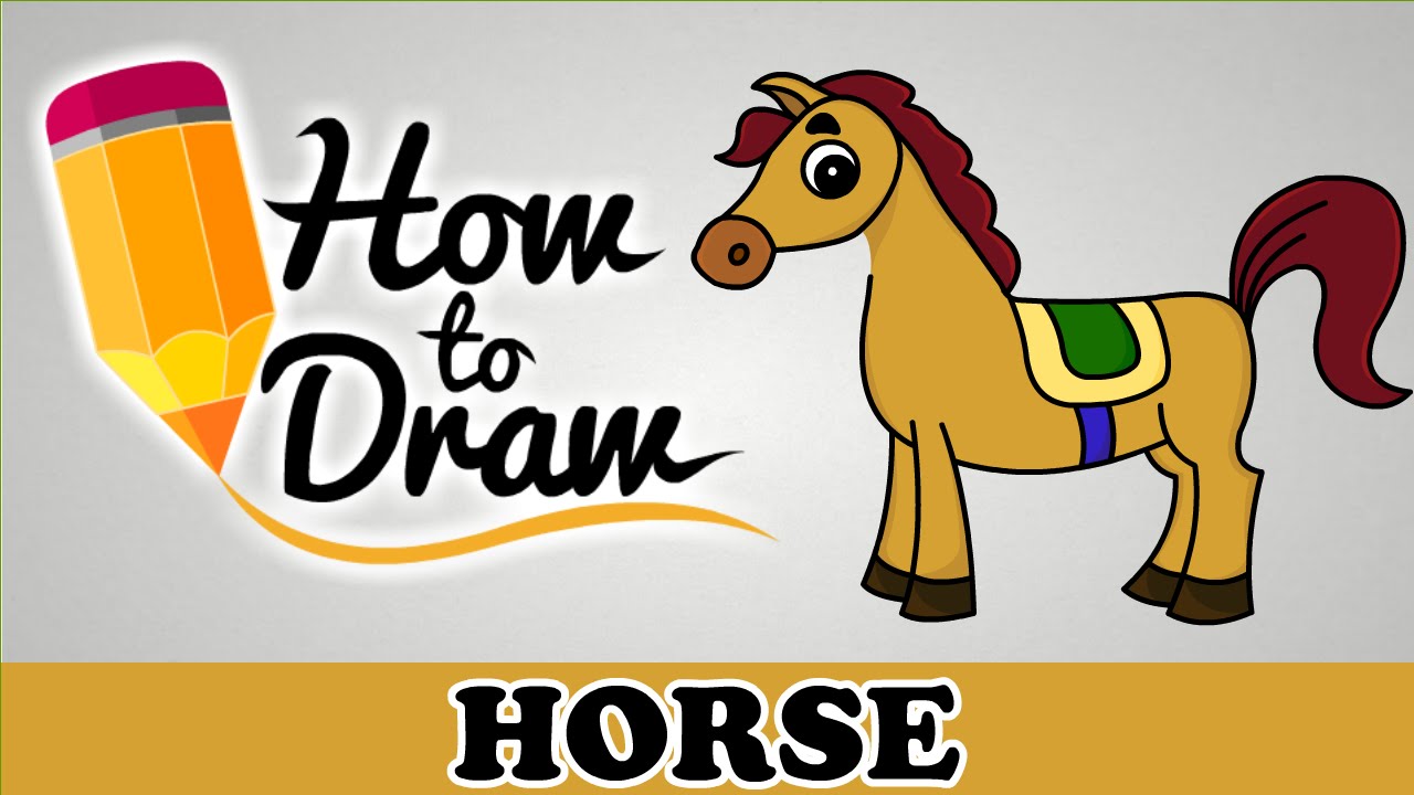 1280x720 How To Draw A Horse