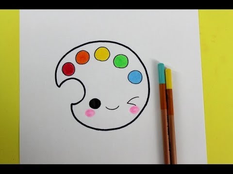 480x360 How To Draw Cute Colors Easy Drawing For Kids Youtube Coloring