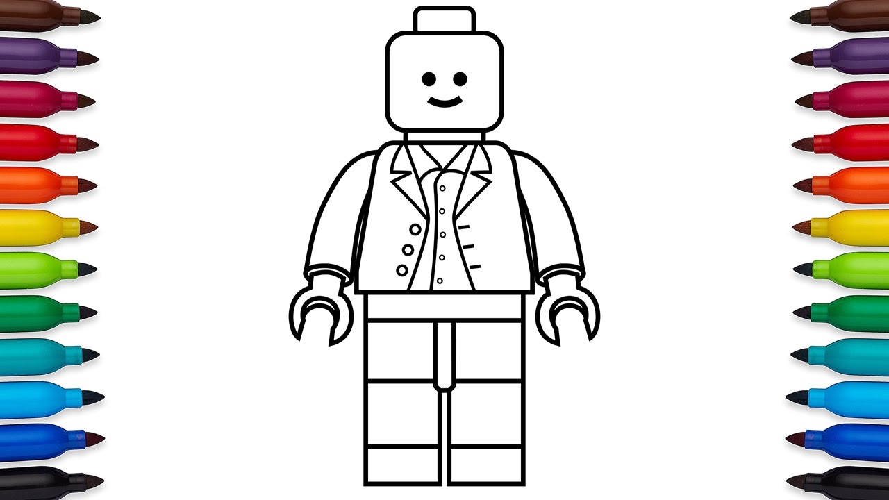1280x720 How To Draw A Simple Lego Minifigure