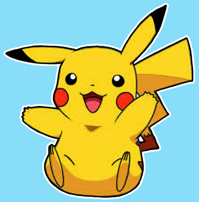 400x406 How Draw Pikachu From Pokemon With Easy Steps Tutorial How