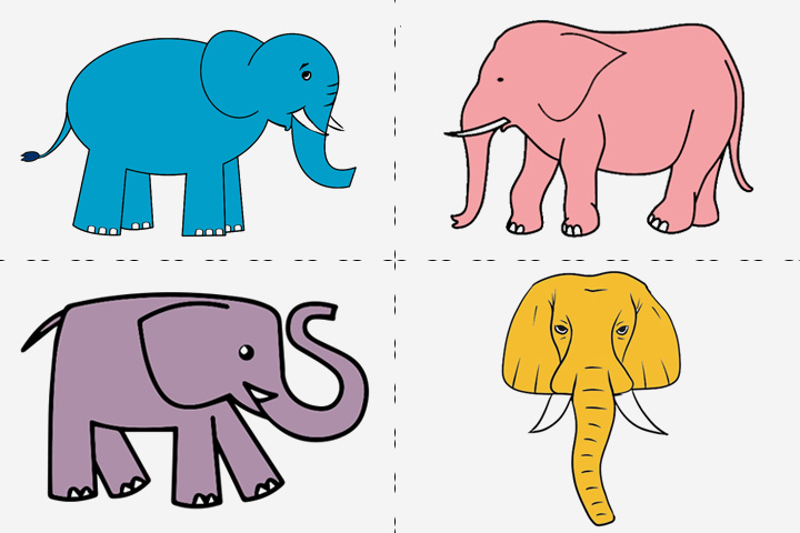 720x480 How To Draw An Elephant For Kids In Easy Steps