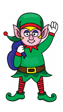 215x382 How To Draw An Elf, Christmas, Helper, Easy Step By Step Drawing