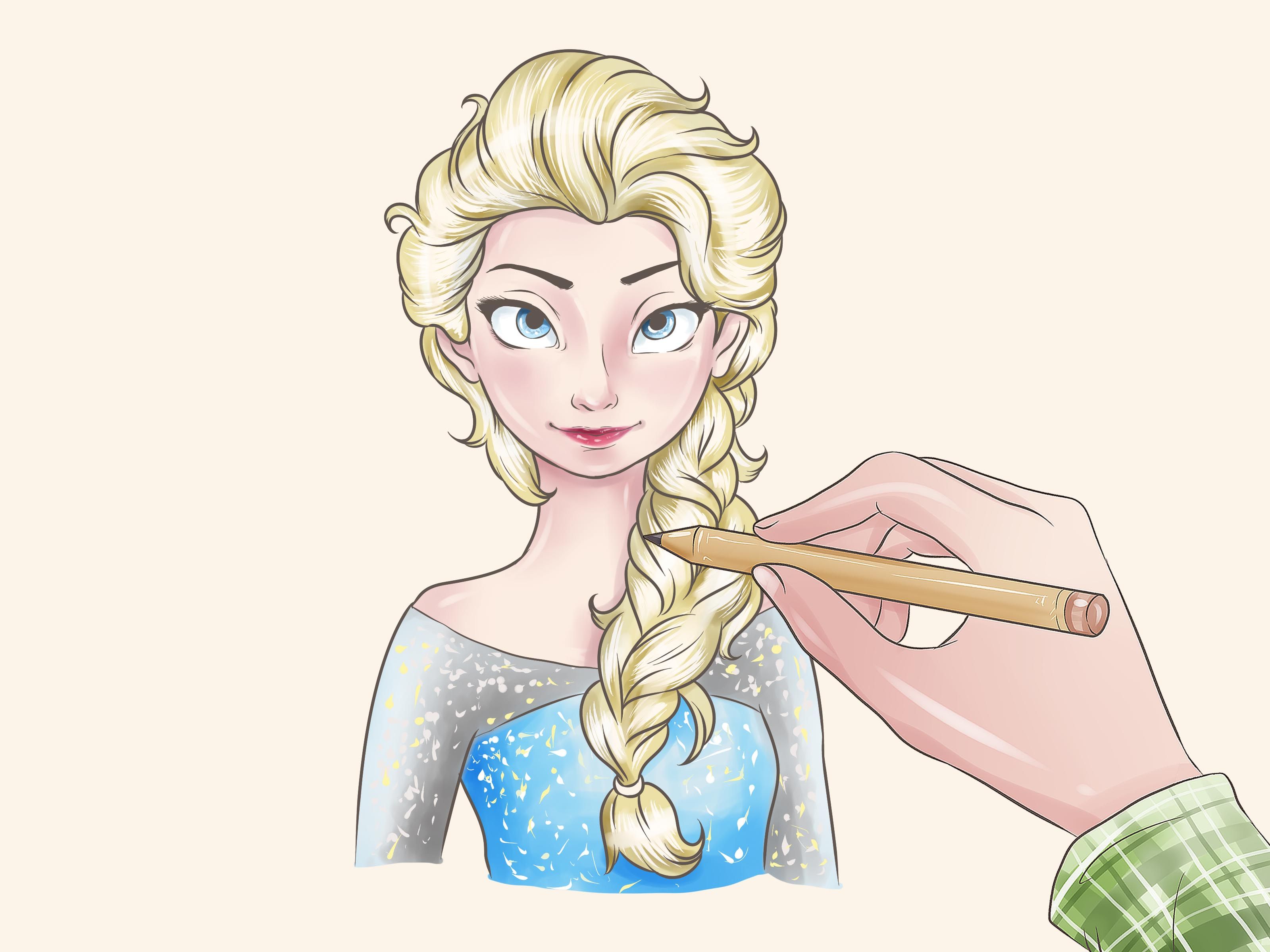 3200x2400 How To Draw Elsa From Frozen