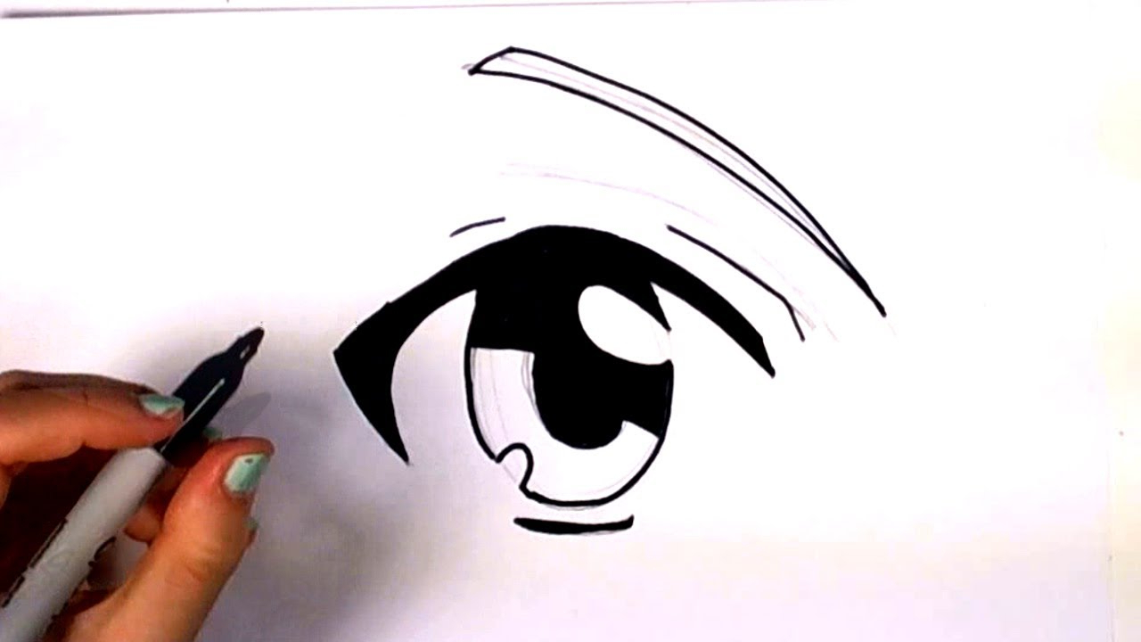 Easy Eye Drawing at GetDrawings | Free download