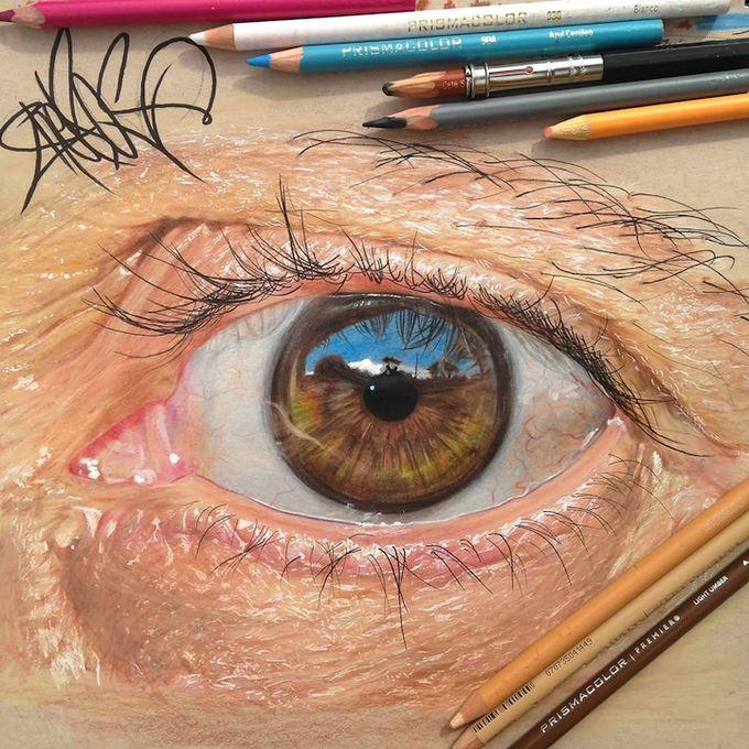 680x680 Photorealistic Eye Drawings Item 2 5 Fliup