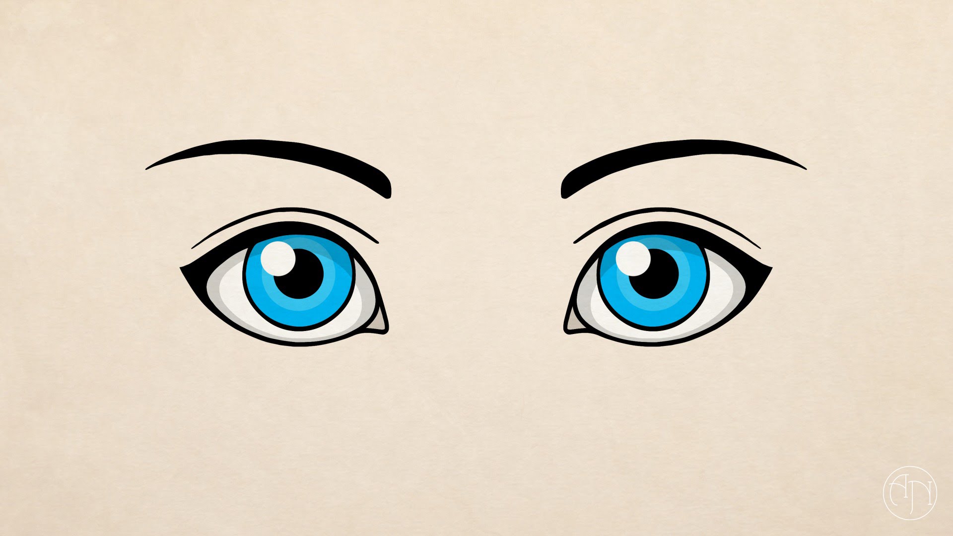 1920x1080 How To Draw] Simple Eyes