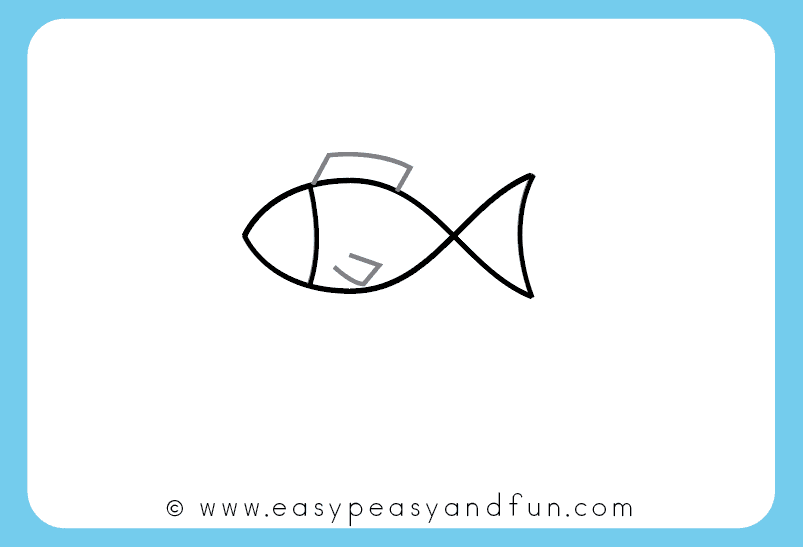 803x547 How To Draw A Fish Step By Step Tutorial For Kids + Printable