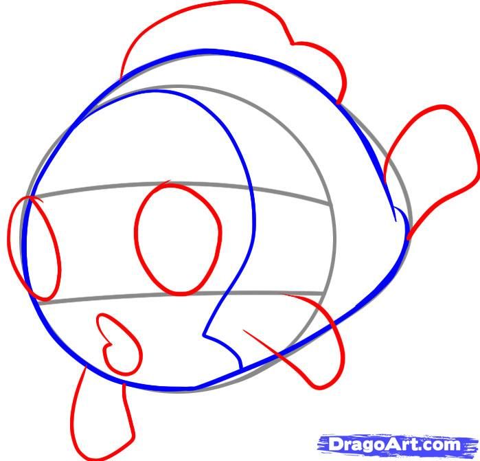 699x671 How To Draw An Easy Fish Step 3 Art Amp Drawing Tutorial