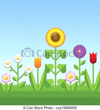 426x470 Garden Drawing Easy Kids Gardening Drawing Flower Garden Drawing