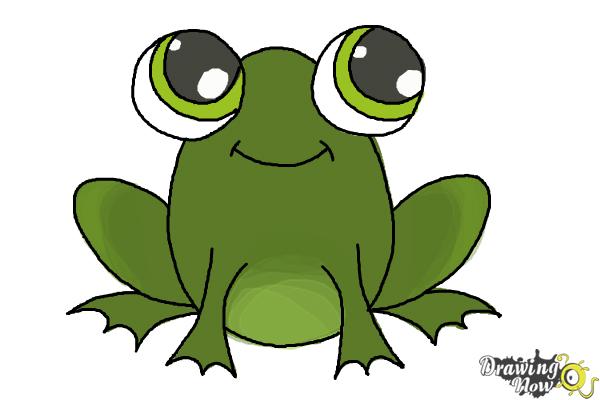 600x400 How To Draw A Simple Frog