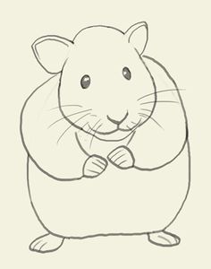 236x300 Como Aprender A Dibujar Un Hamster En Solo 4 Pasos Para Pintar Y