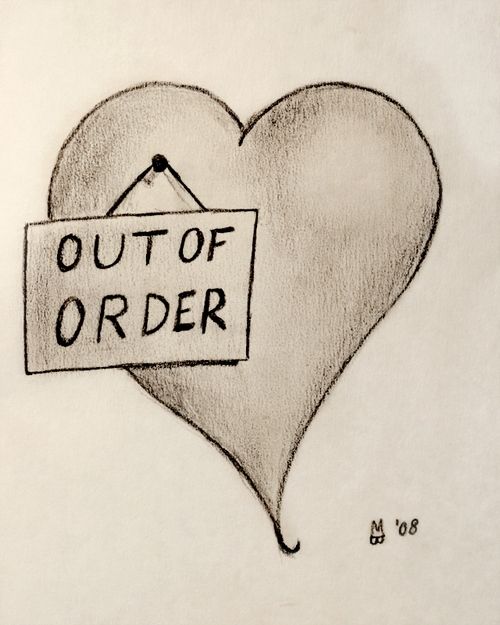 500x625 Gallery Easy Pencil Drawings Of Broken Hearts,