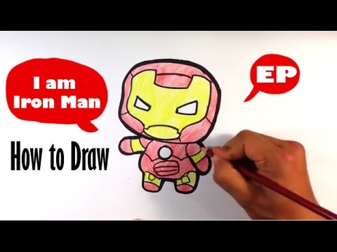 480x360 How To Draw Cute Iron Man