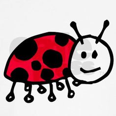 236x236 Easy To Draw Ladybug, Drawing For Three To Five Year Old Children