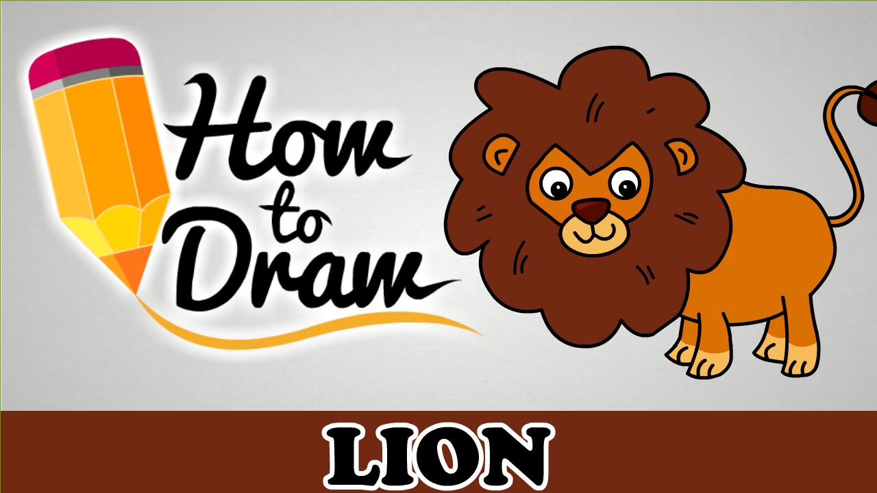 1280x720 How To Draw A Lion