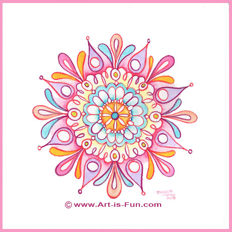 461x461 How To Draw A Mandala Learn How To Draw Mandalas For Spiritual