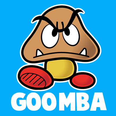 400x400 How To Draw Goomba From Nintendo's Super Mario Bros. With Easy