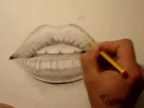 480x360 Drawing Mouthlips By Using The Grid, Easy And Simple, Faiz 1.3