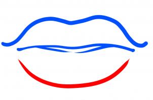 302x198 How To Draw Lips Artsy Stuff Draw Lips, Lips