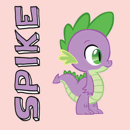 450x450 How To Draw Spike From My Little Pony With Easy Step By Step