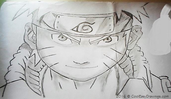 690x400 Naruto Drawing In Pencil Sketches With Shade