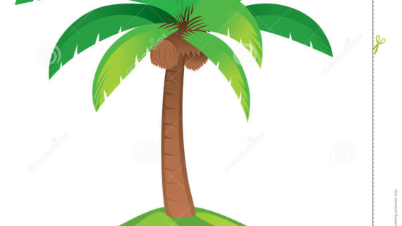 570x320 Palm Tree Easy Drawing How To Draw A Palm Tree