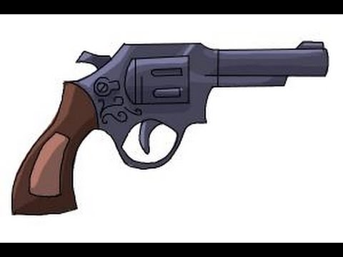 480x360 How To Draw A Simple Gun