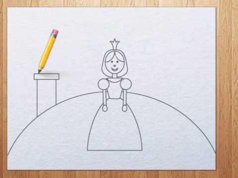 480x360 How To Draw A Princess