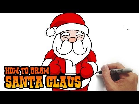 480x360 How To Draw Santa Claus Simple And Easy Lesson