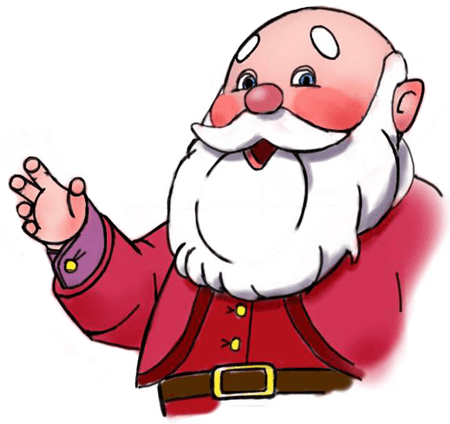 450x424 How To Draw Santa Clause In 10 Easy Steps Christmas Drawing