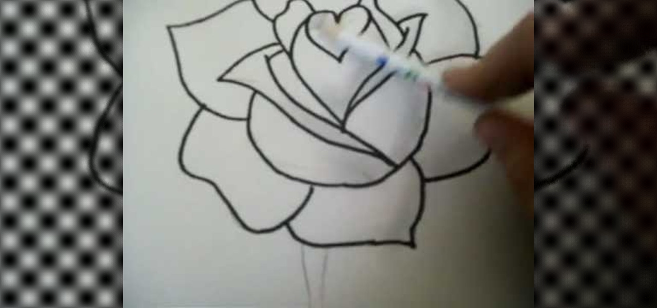 1280x600 How To Draw A Rose Step By Step With Pencil Drawing