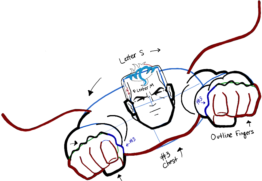 910x629 How To Draw Superman From Dc Comics In Easy Step By Step Drawing