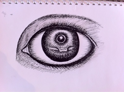 400x299 San Clemente Surfboards Amp Art Drawing An Eye Wave By Paul Carter