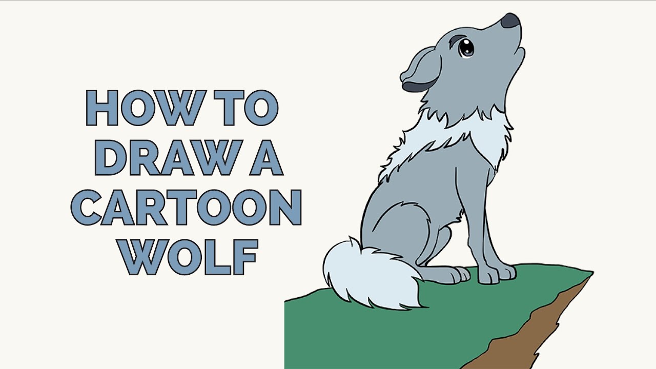 1280x720 How To Draw A Cartoon Wolf