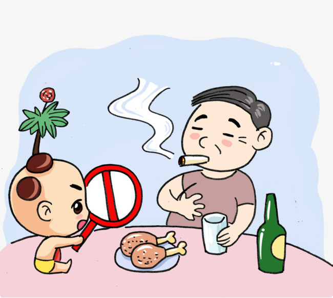 650x581 Smoker On The Table, Comics, Cartoon Drawing, Eat Png Image
