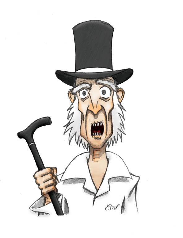 591x771 Ebenezer Scrooge Cartoon By Good Ol Boy