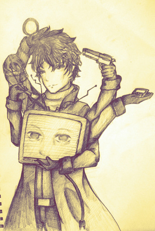 320x475 I Was Trying To Draw Fan Art Of A Voacaloid Song Called Echo By