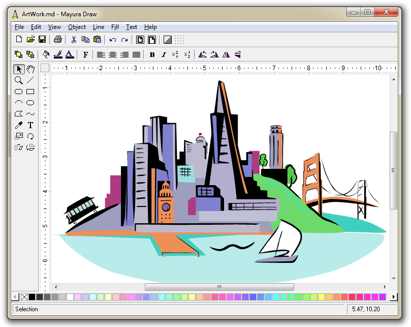 809x643 Mayura Draw Vector Drawing Program With Svg And Eps Export