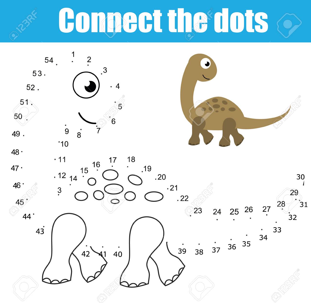 1300x1270 Connect The Dots Children Educational Drawing Game. Dot To Dot