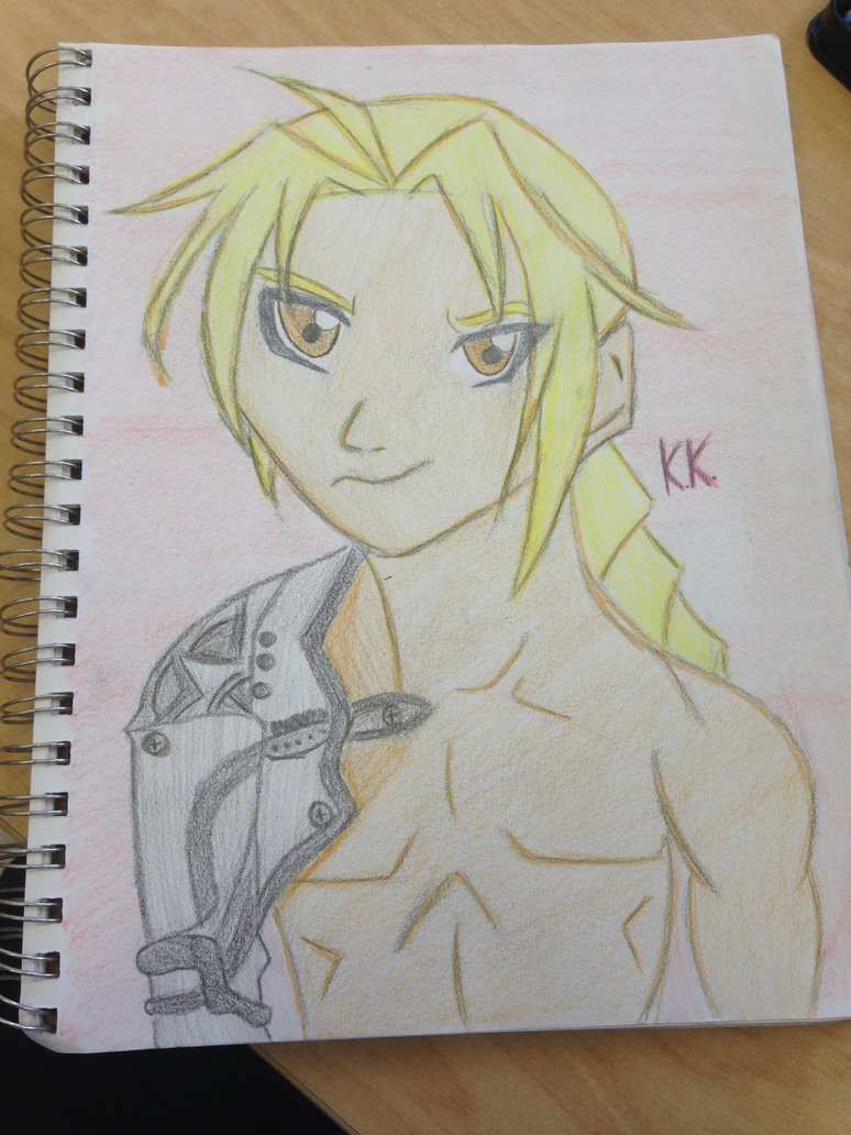 774x1032 Edward Elric Drawing! By Xkiaraxthexkillerx