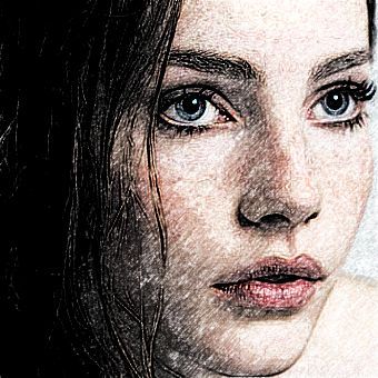 340x340 Pictures Drawing Photo Effect,