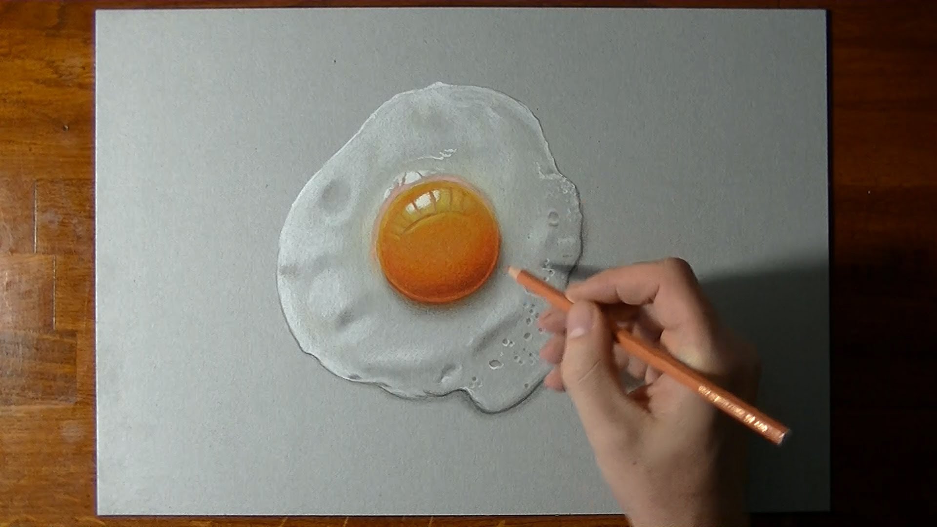 1920x1080 How To Draw A Perfectly Fried Egg )