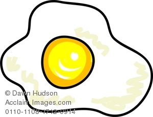 300x229 A Whimsical Drawing Of A Fried Egg Clipart Amp Stock Photography