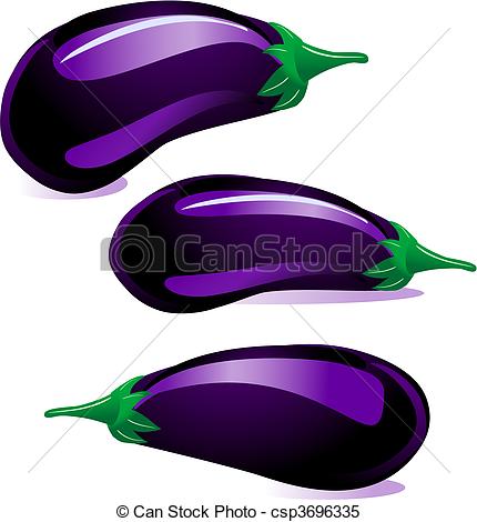 430x470 Eggplant Clipart Vector