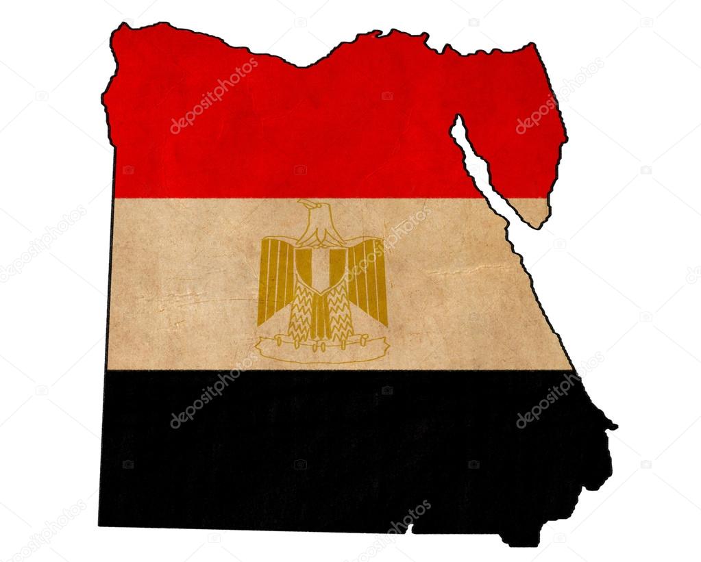 1023x821 Egypt Map On Egypt Flag Drawing ,grunge And Retro Flag Series