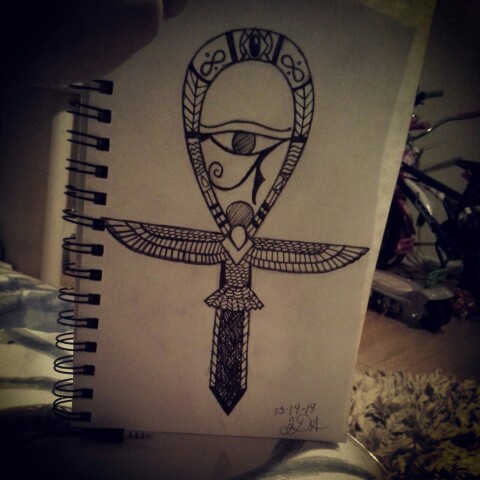 Egyptian Ankh Drawing at GetDrawings.com | Free for personal use